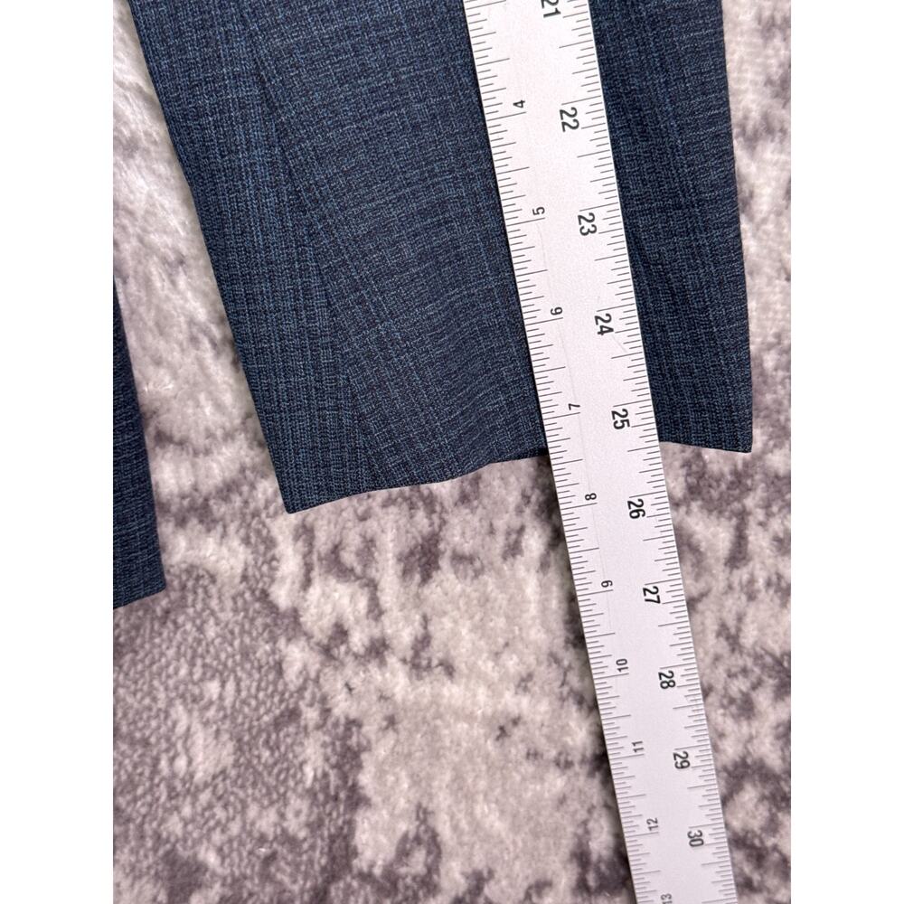 John Varvatos Signature Tailored Suit 42 R Mens Bleeker Blue Italian Wool - Picture 7 of 15